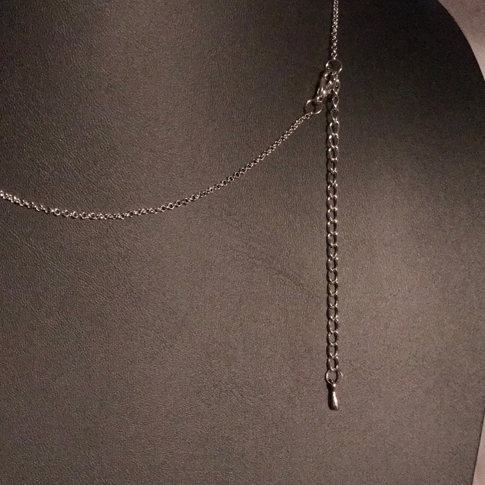 NWT- Heart Necklace w/ Adjustable Chain - Picture 4 of 5